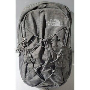 The North Face Jester Flexvent Day Pack Travel Backpack Grey 18x12
